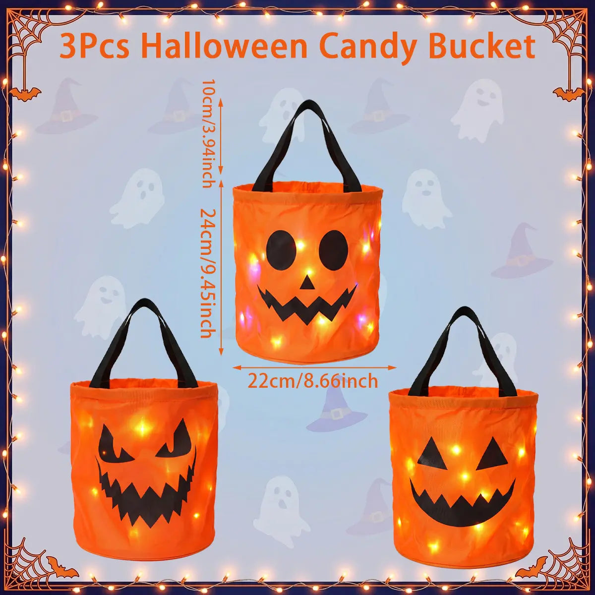 🎃 GlowHaunt™ Treat Bucket