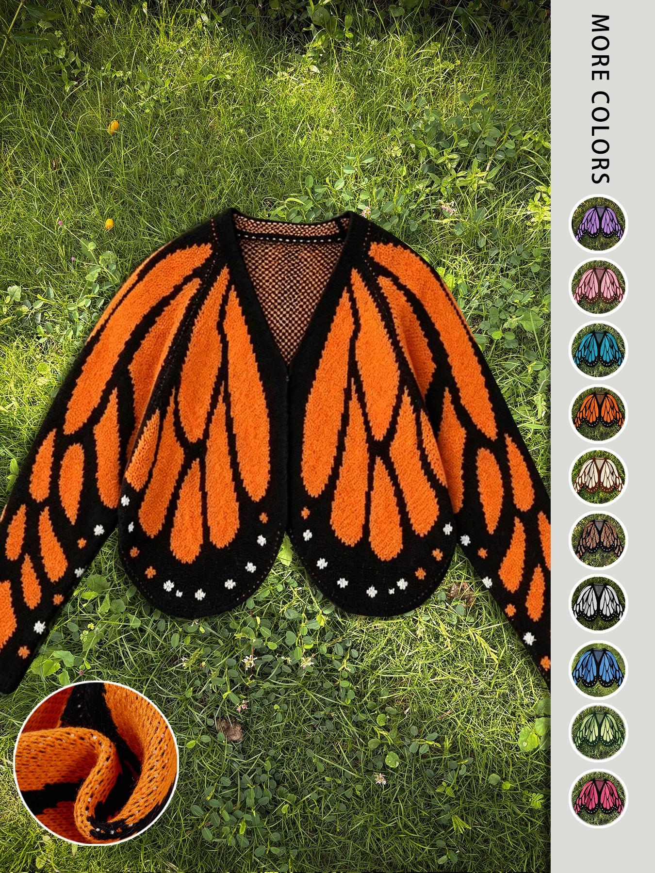 🦋 Monarch Muse Cardigan