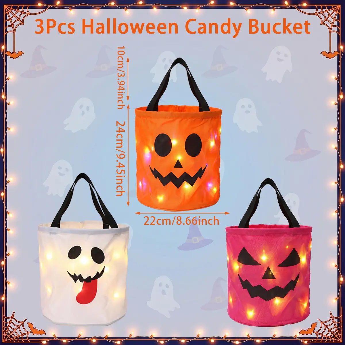 🎃 GlowHaunt™ Treat Bucket