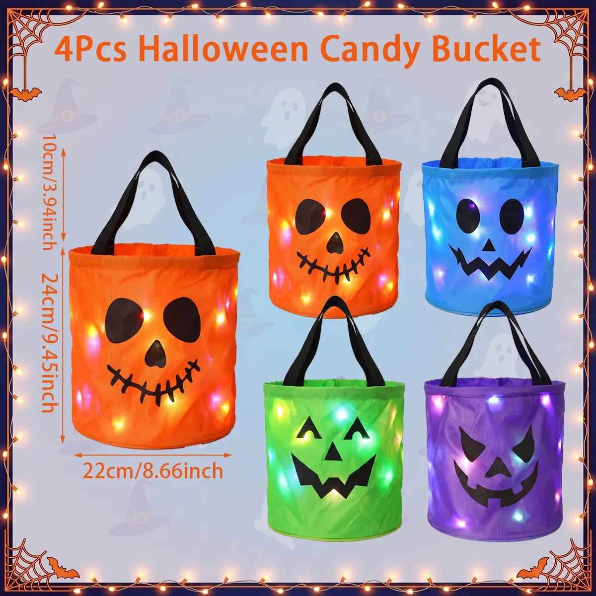 🎃 GlowHaunt™ Treat Bucket