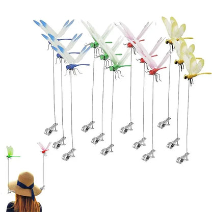 12CT Dragonfly Bug Repellent Clips