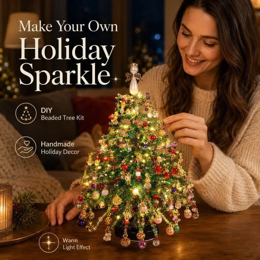 Beaded Christmas Tree DIY Kit